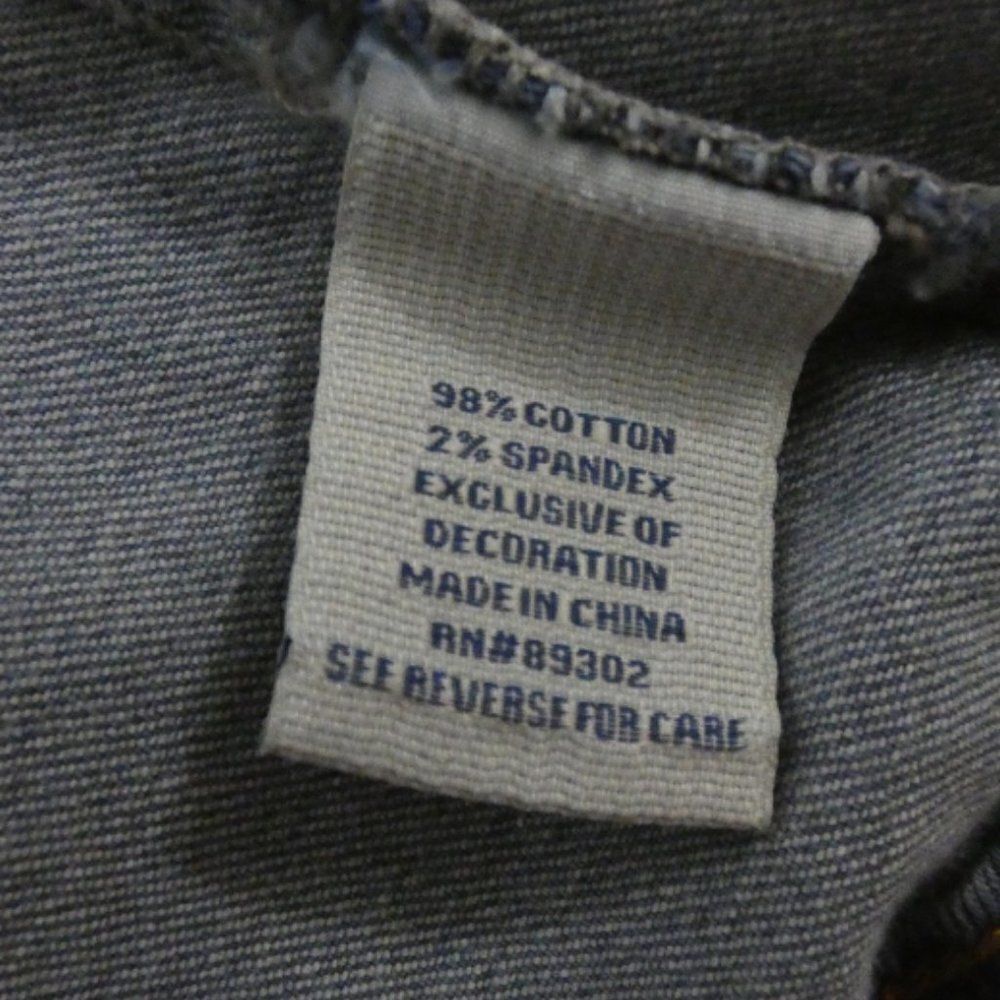 Project Indigo Flex Distressed Blue Jean Jacket - Picture 4 of 4